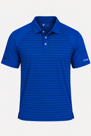 Trilogy Striped Raglan Polo
