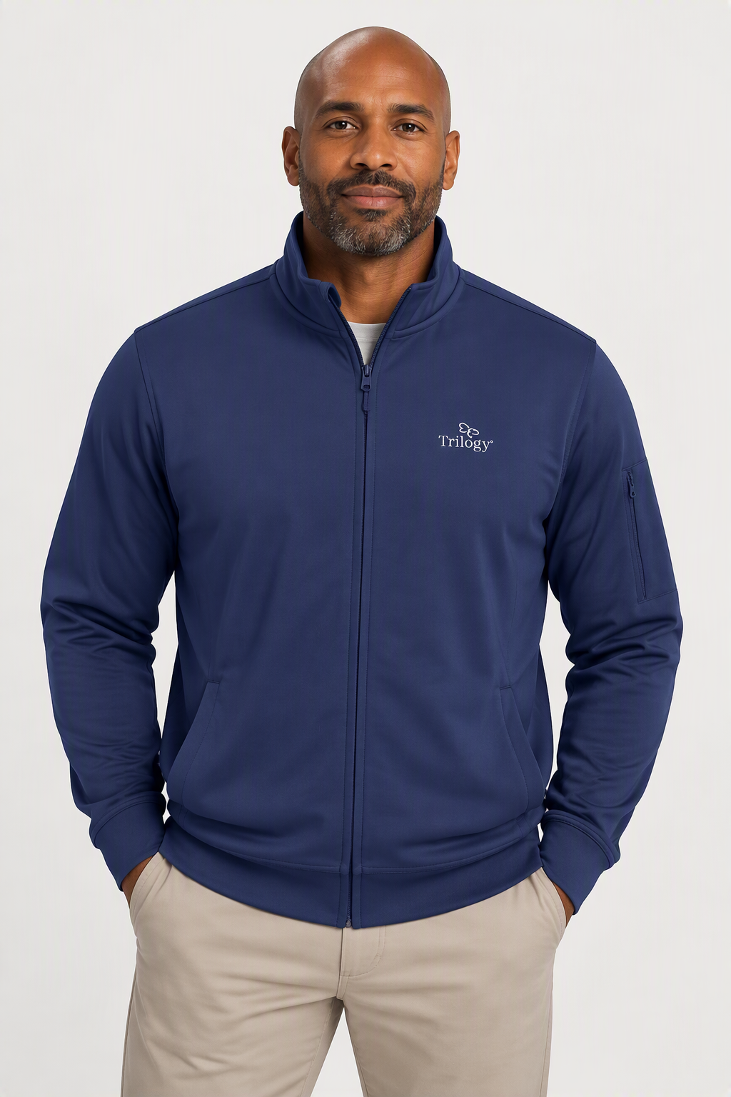 Trilogy Men's Full-Zip Performance Jacket