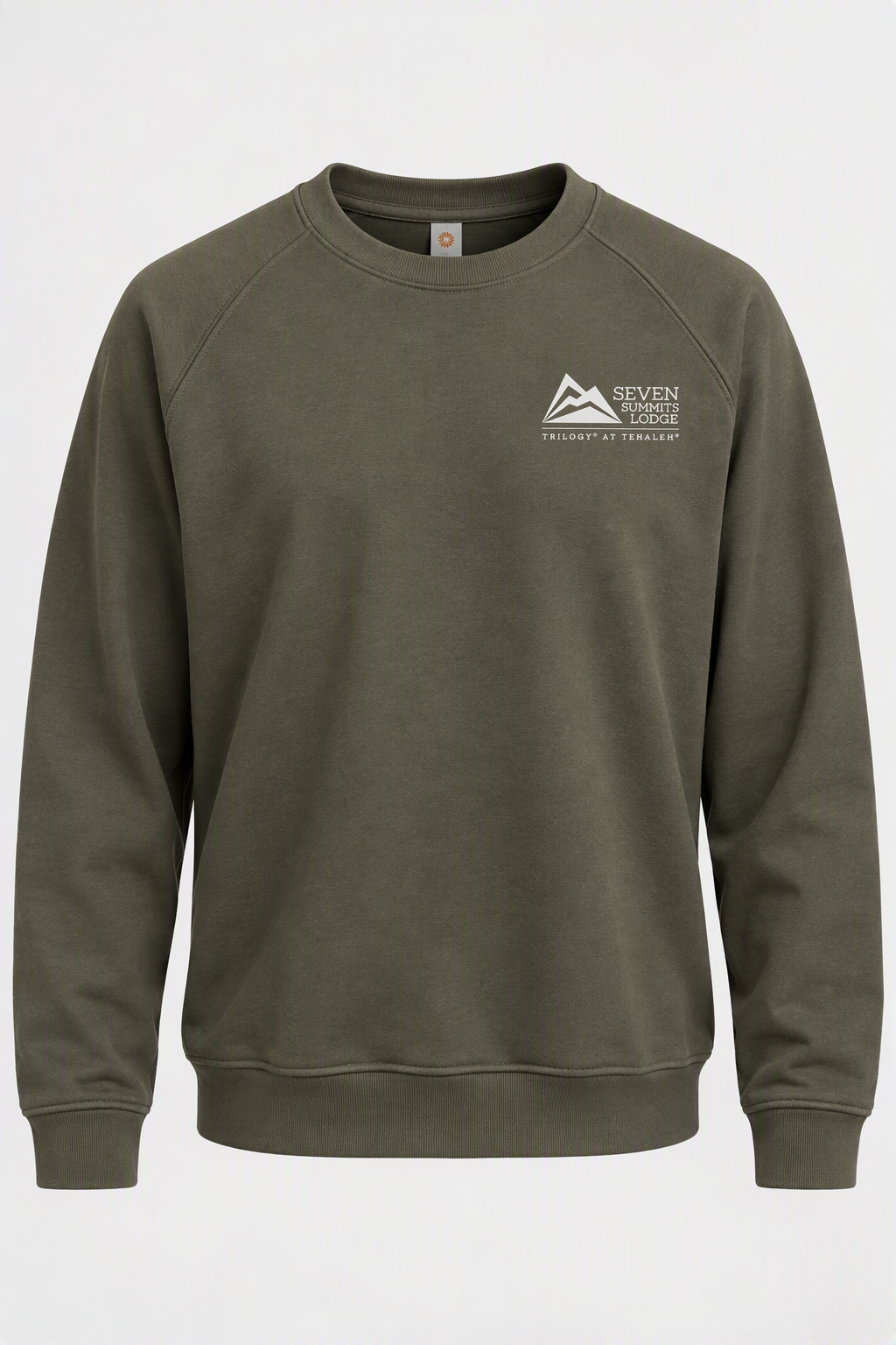 Cotton Blend Crewneck
