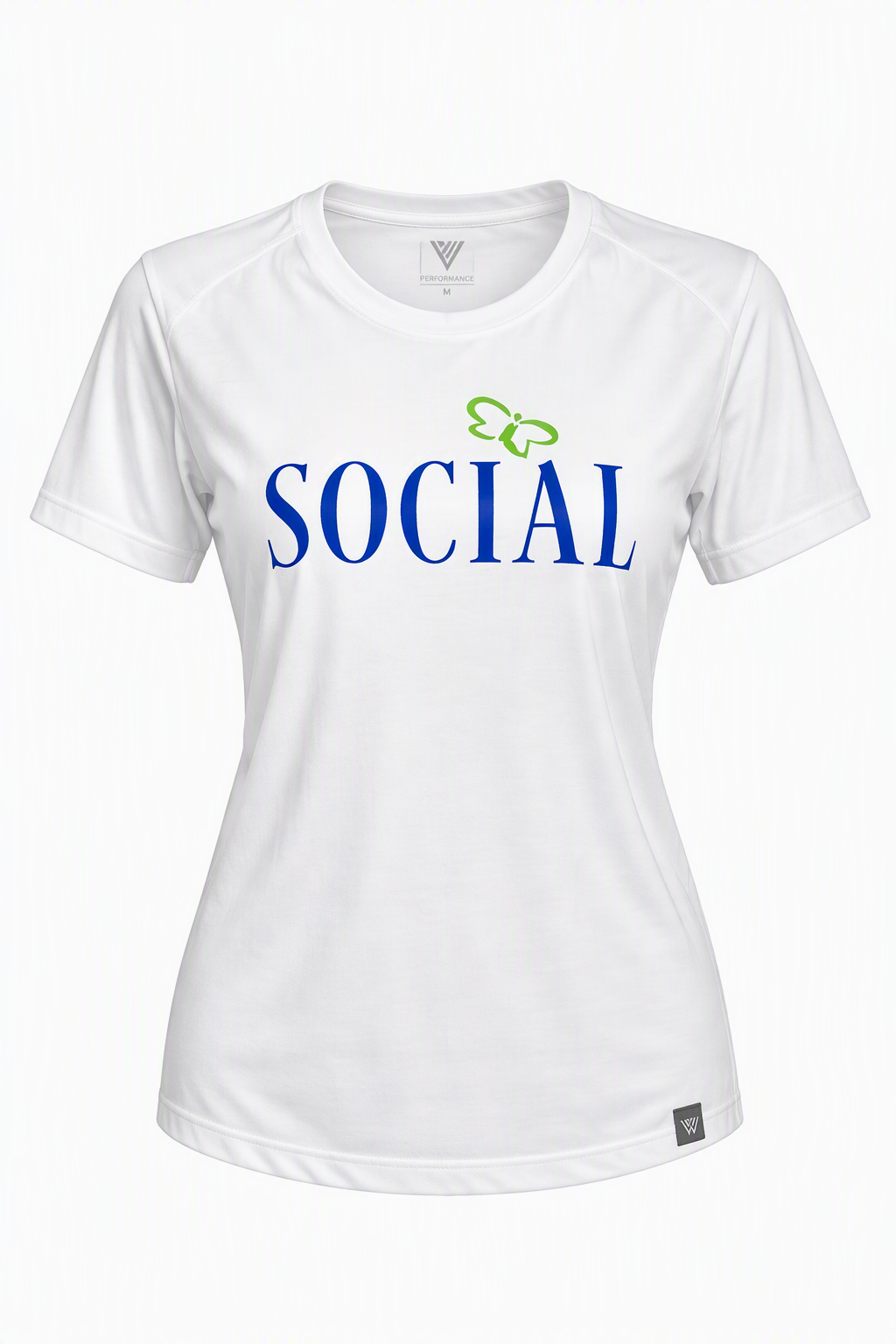 Social Butterfly Ladies Tee