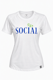 Social Butterfly Ladies Tee