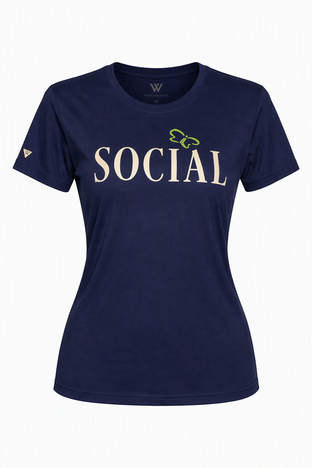 Social Butterfly Ladies Tee