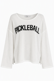 Knit Pickleball Sweater