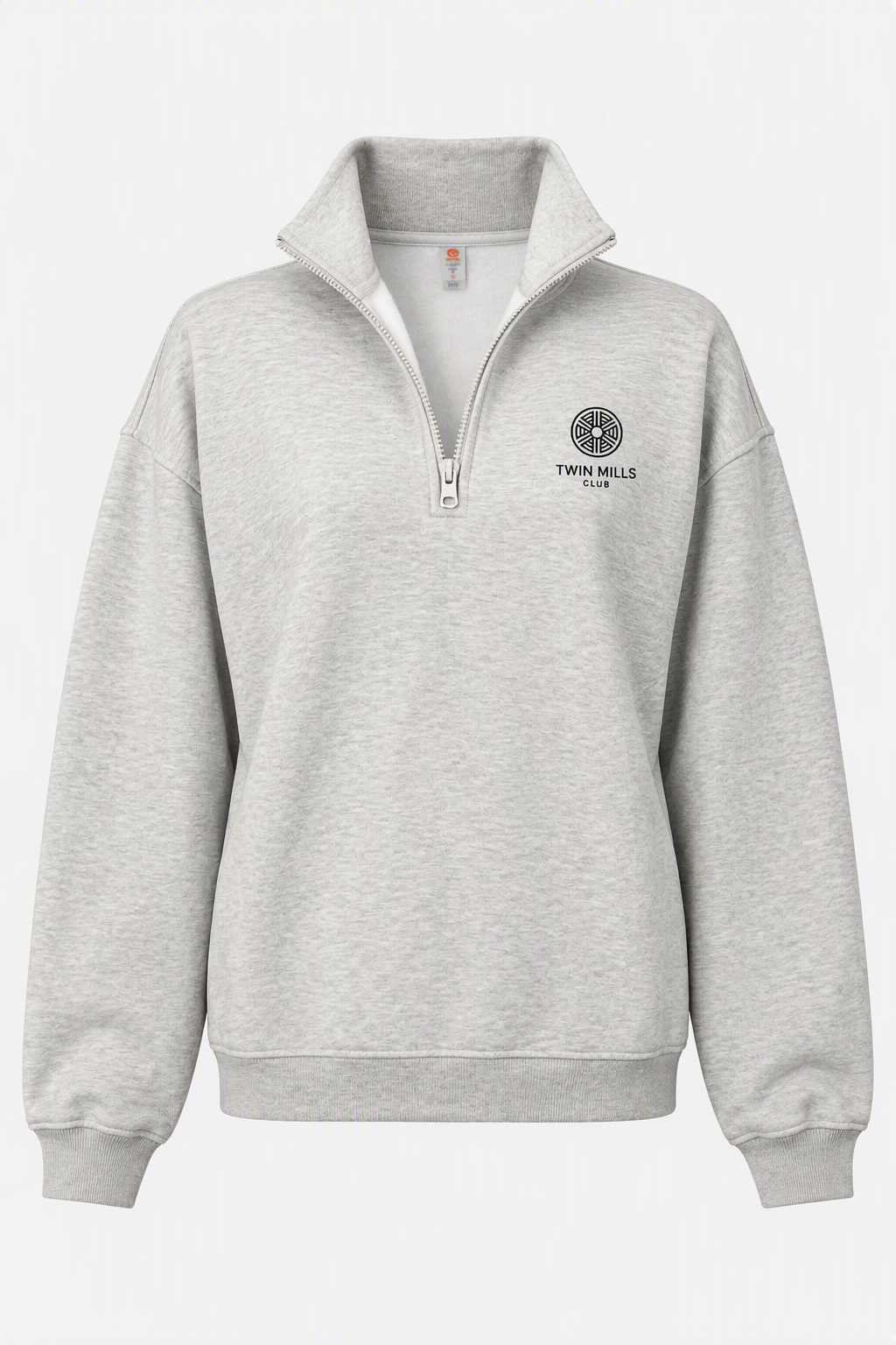Plush Quarter-Zip Fur Lined Pullover