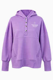 Quarter Button Hoodie