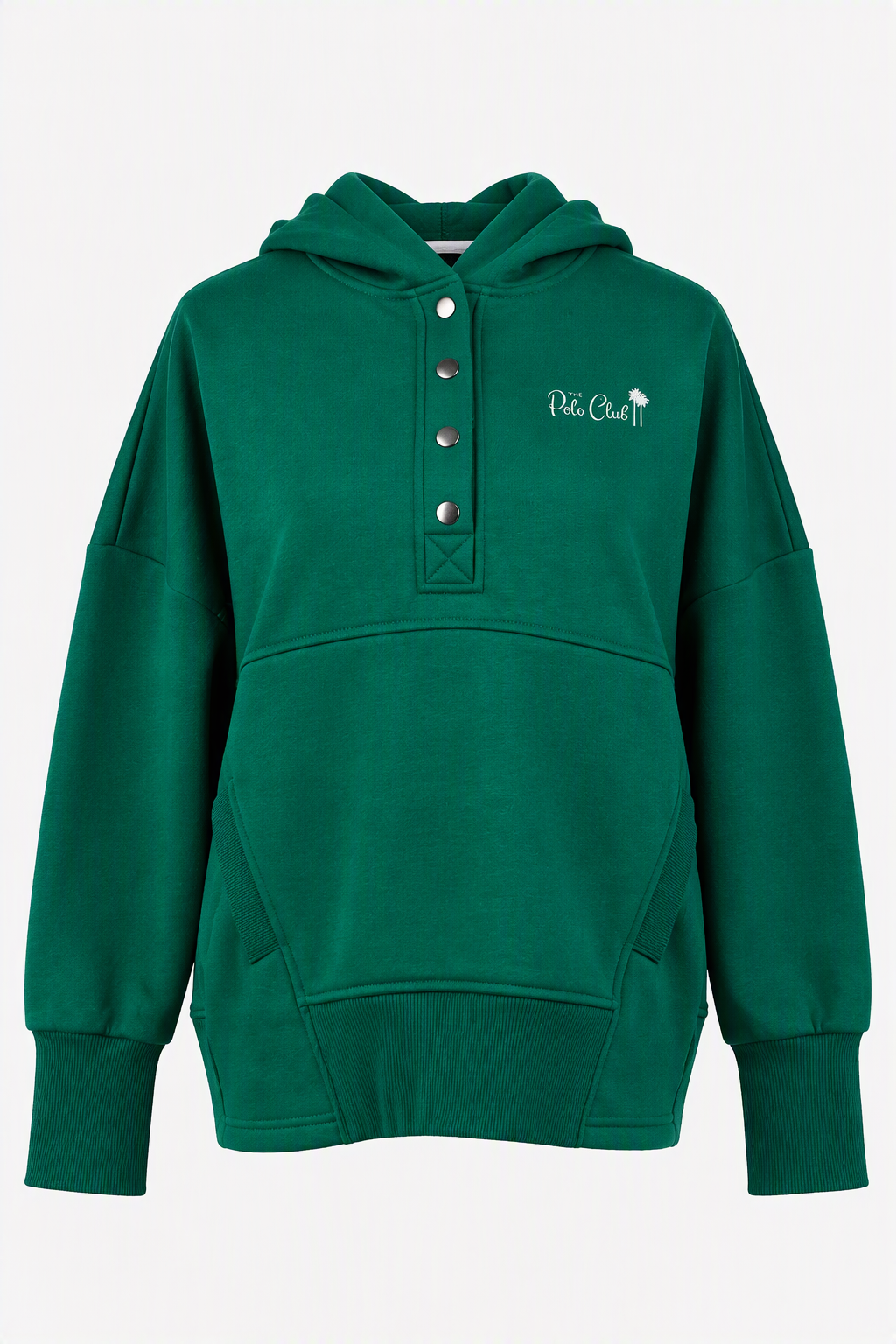 Quarter Button Hoodie