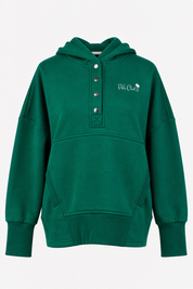 Quarter Button Hoodie