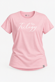 Ladies Trilogy Script Classic Tee