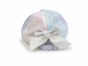 Youth Multi-striped Trilogy Bow Hat