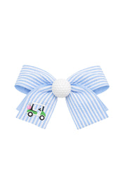 Youth Golf-Ball Hair Bow