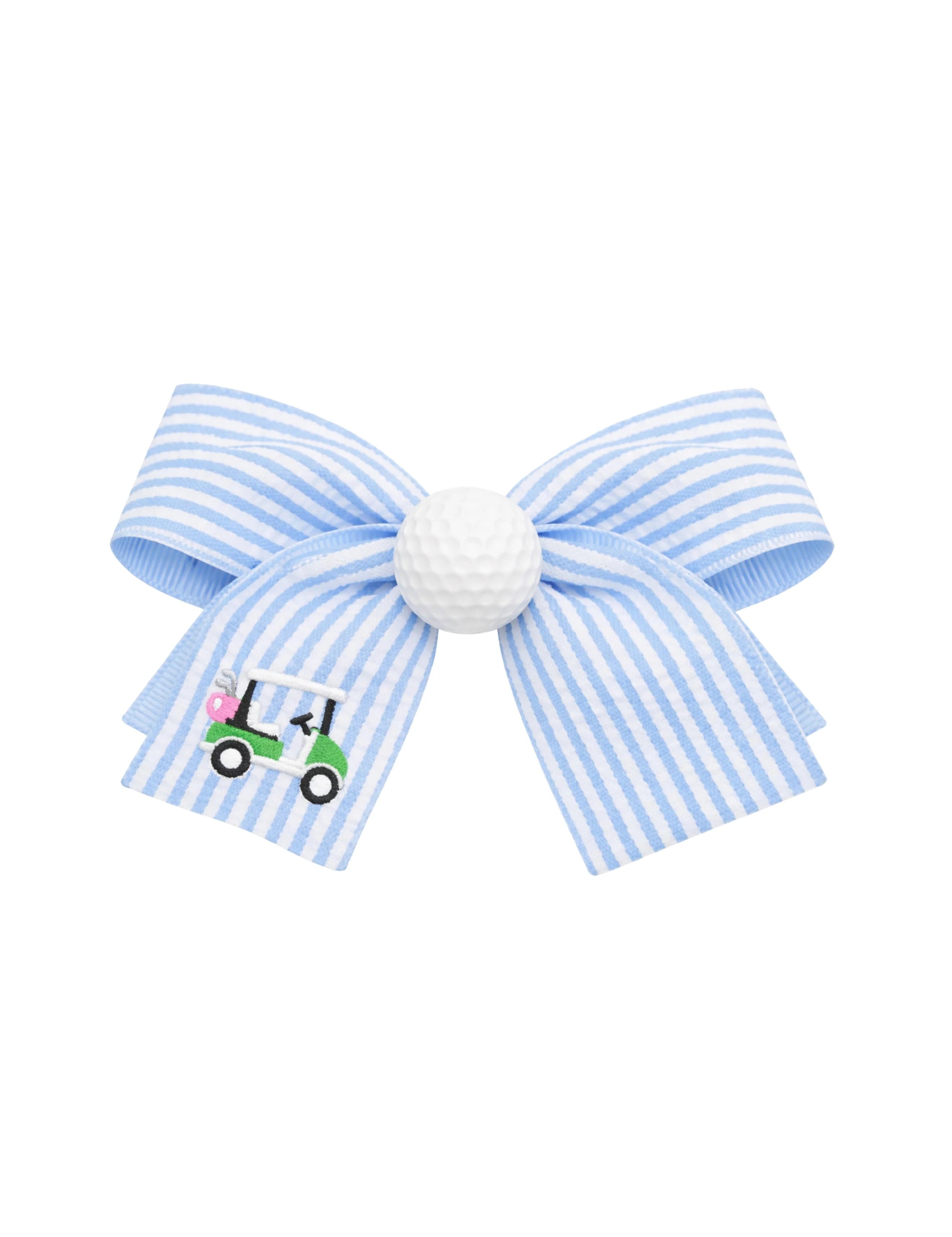 Youth Golf-Ball Hair Bow