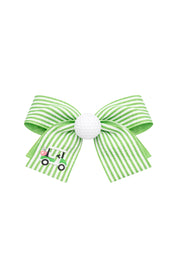 Youth Golf-Ball Hair Bow