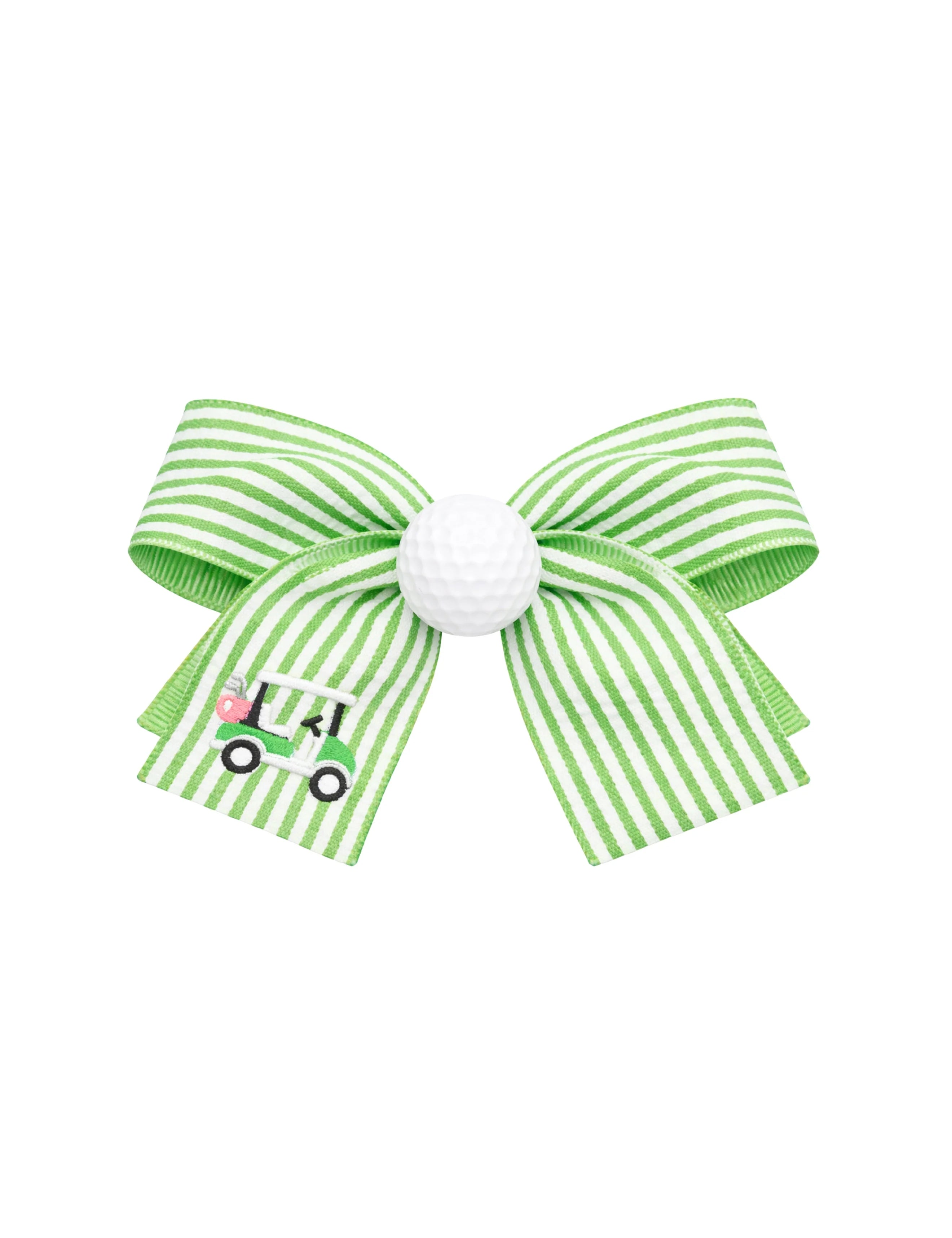 Youth Golf-Ball Hair Bow