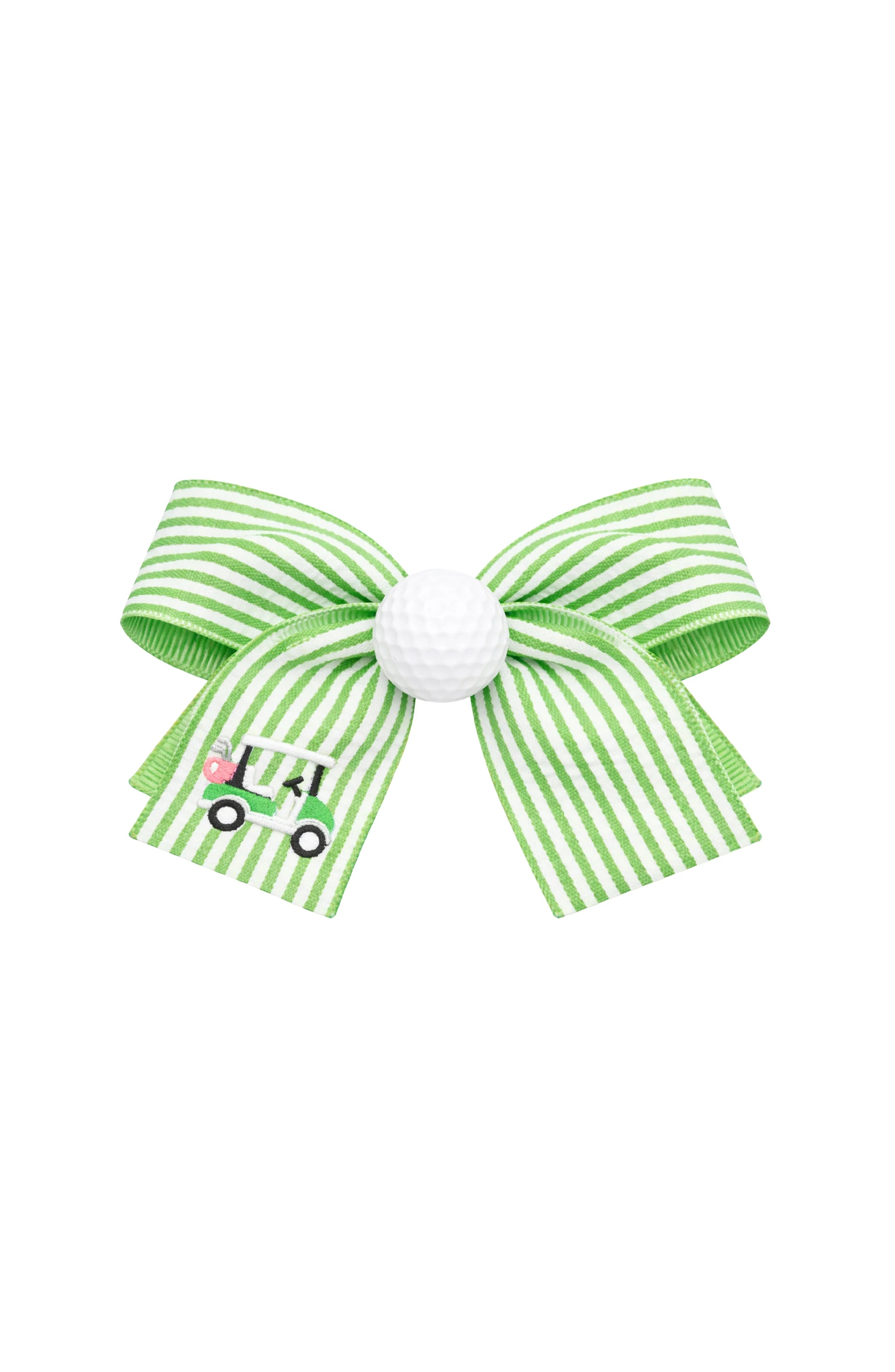 Youth Golf-Ball Hair Bow