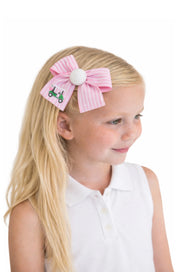 Youth Golf-Ball Hair Bow