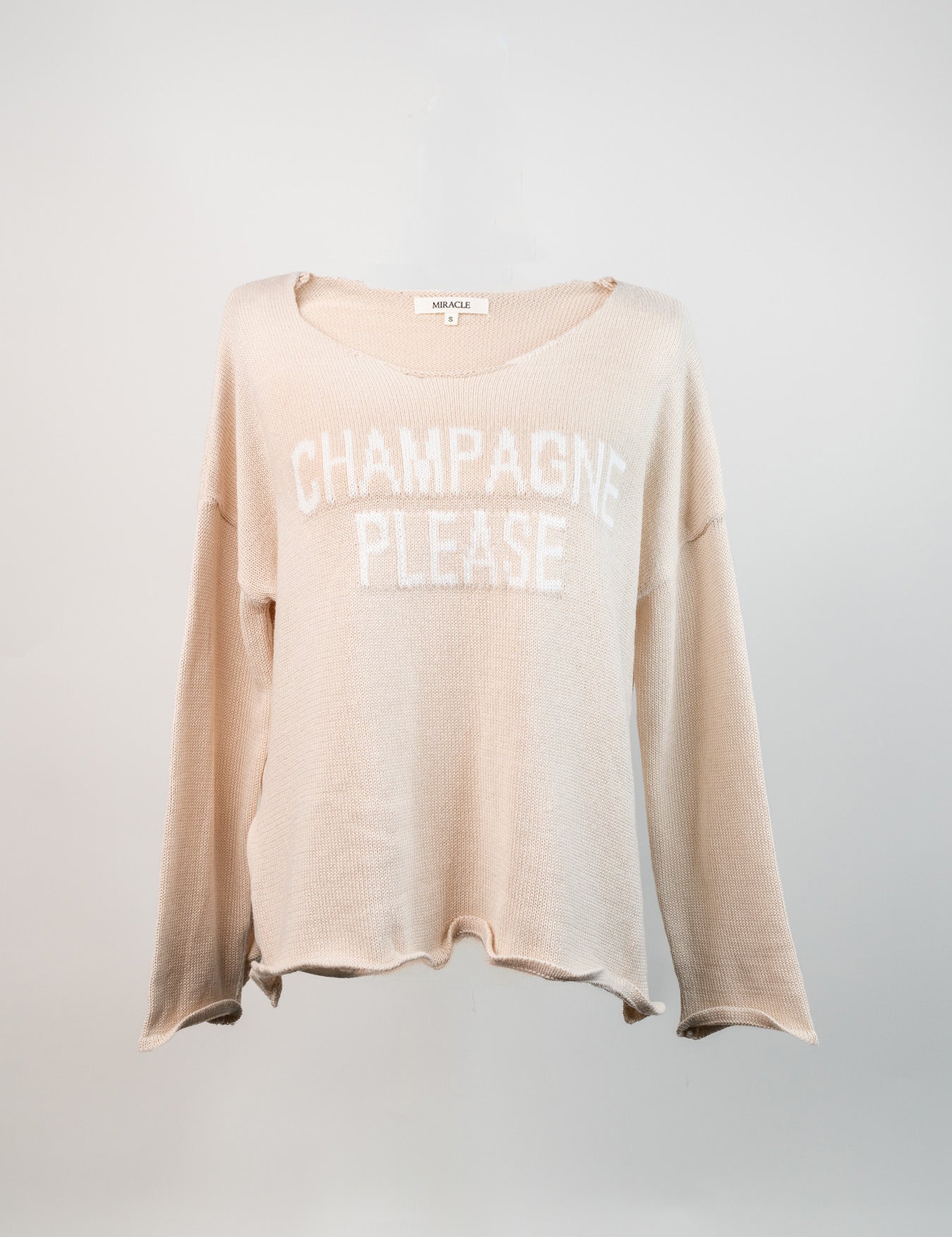 Knit Champagne Sweater