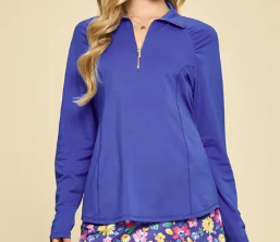 Marina Quarter zip Ladies