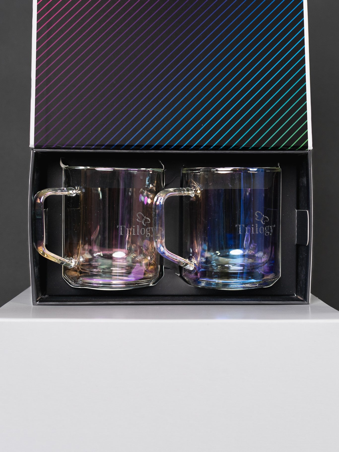 Trilogy Glass Mug Set