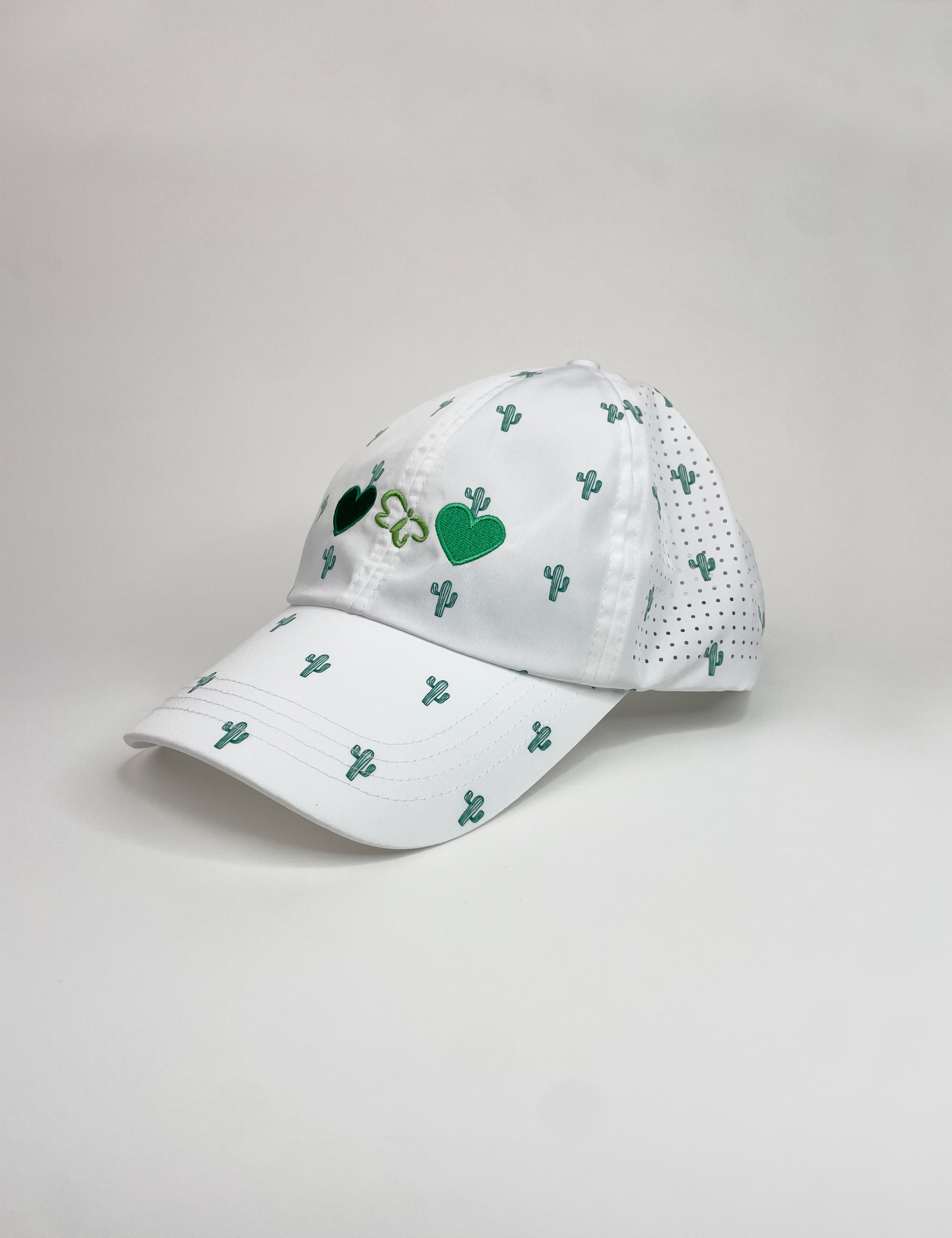 Butterfly & Heart Ponyback Hat