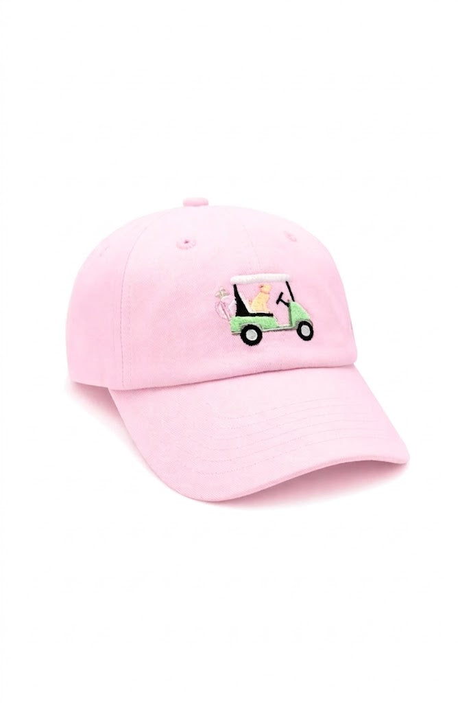 Youth Dog in Golf Cart Baseball Hat