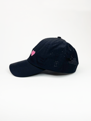 Butterfly & Heart Ponyback Hat