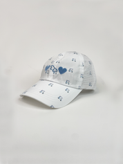 Butterfly & Heart Ponyback Hat