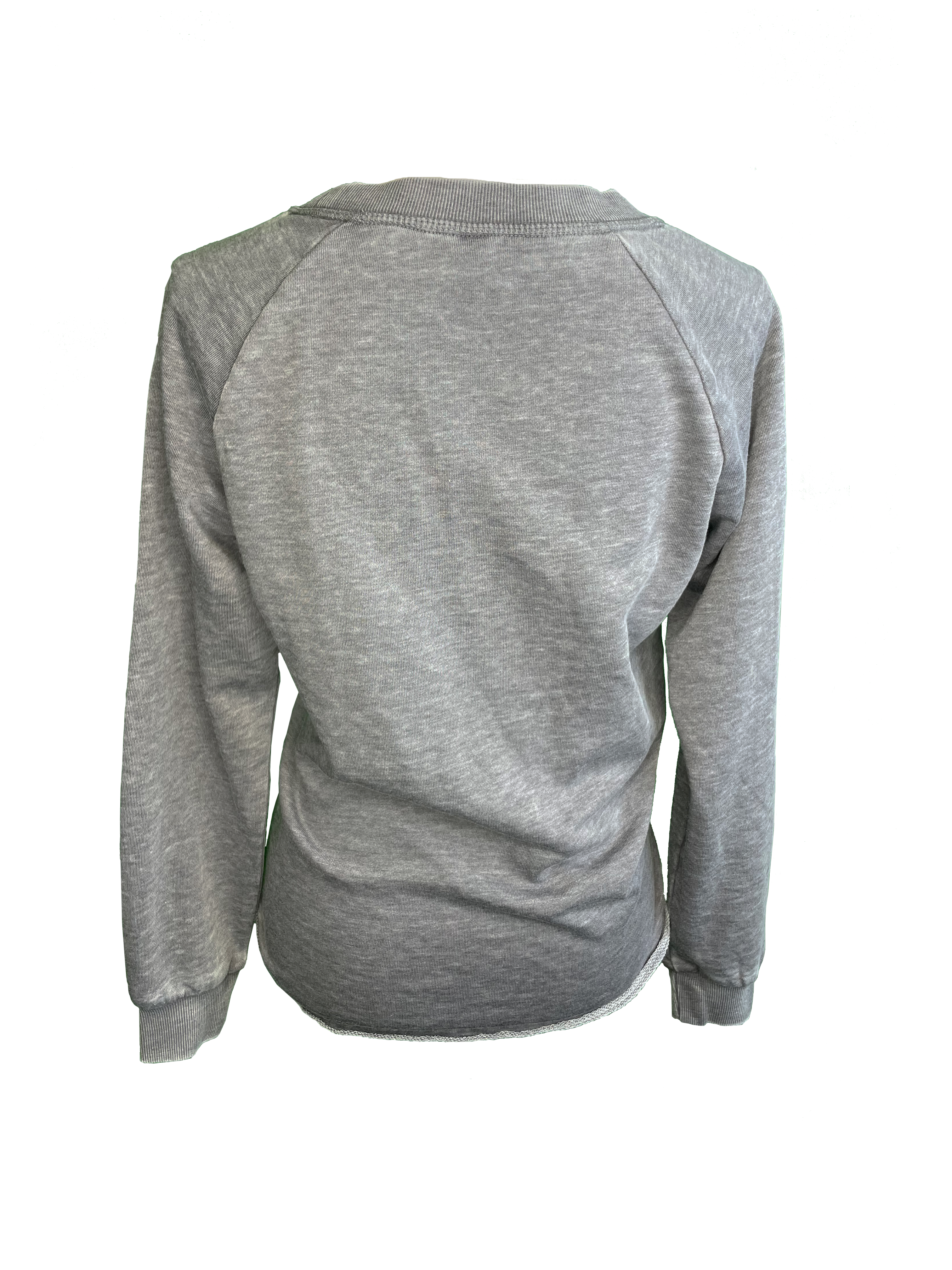 Trilogy Embroidered French-terry sweatshirt
