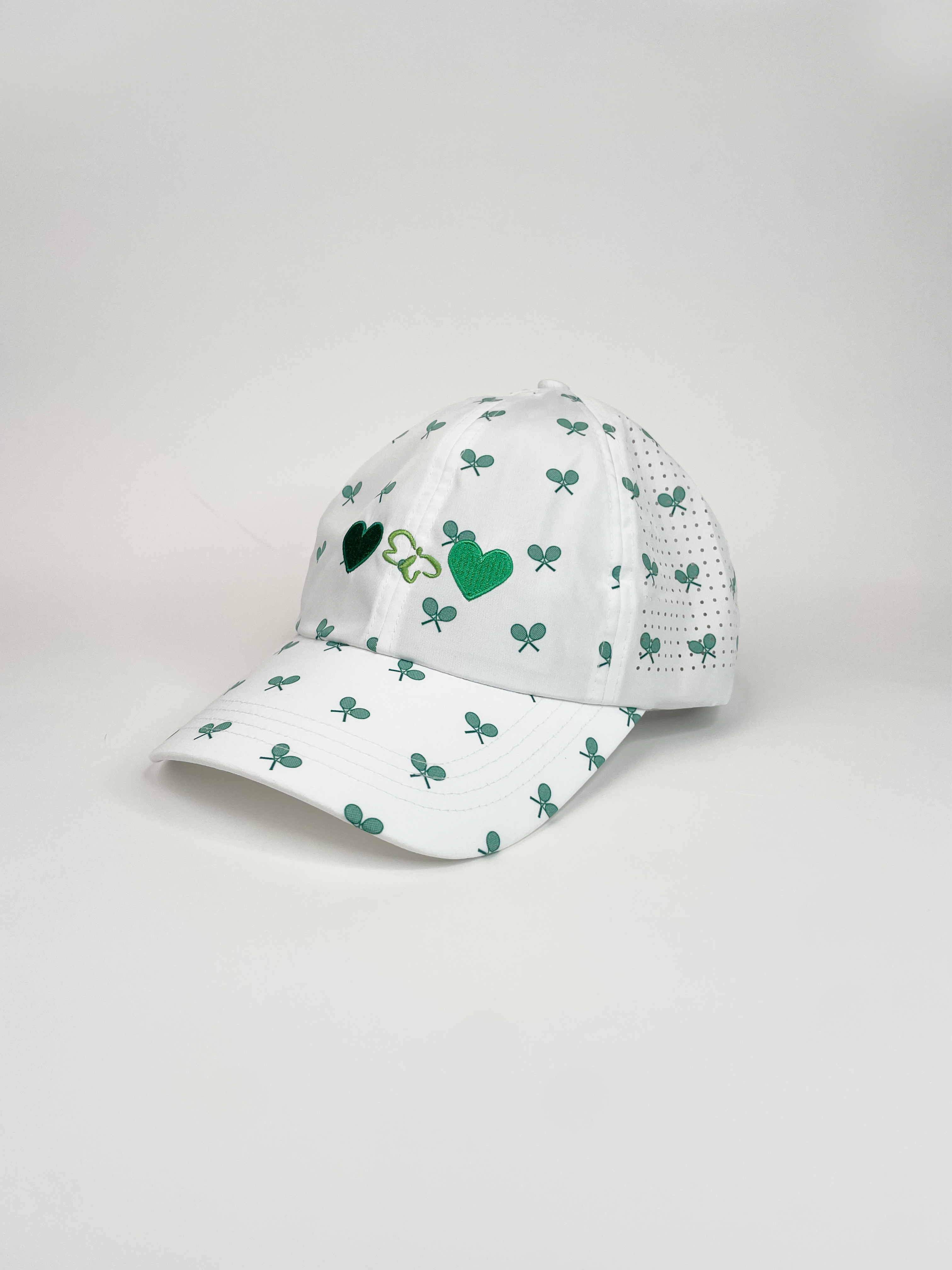 Butterfly & Heart Ponyback Hat
