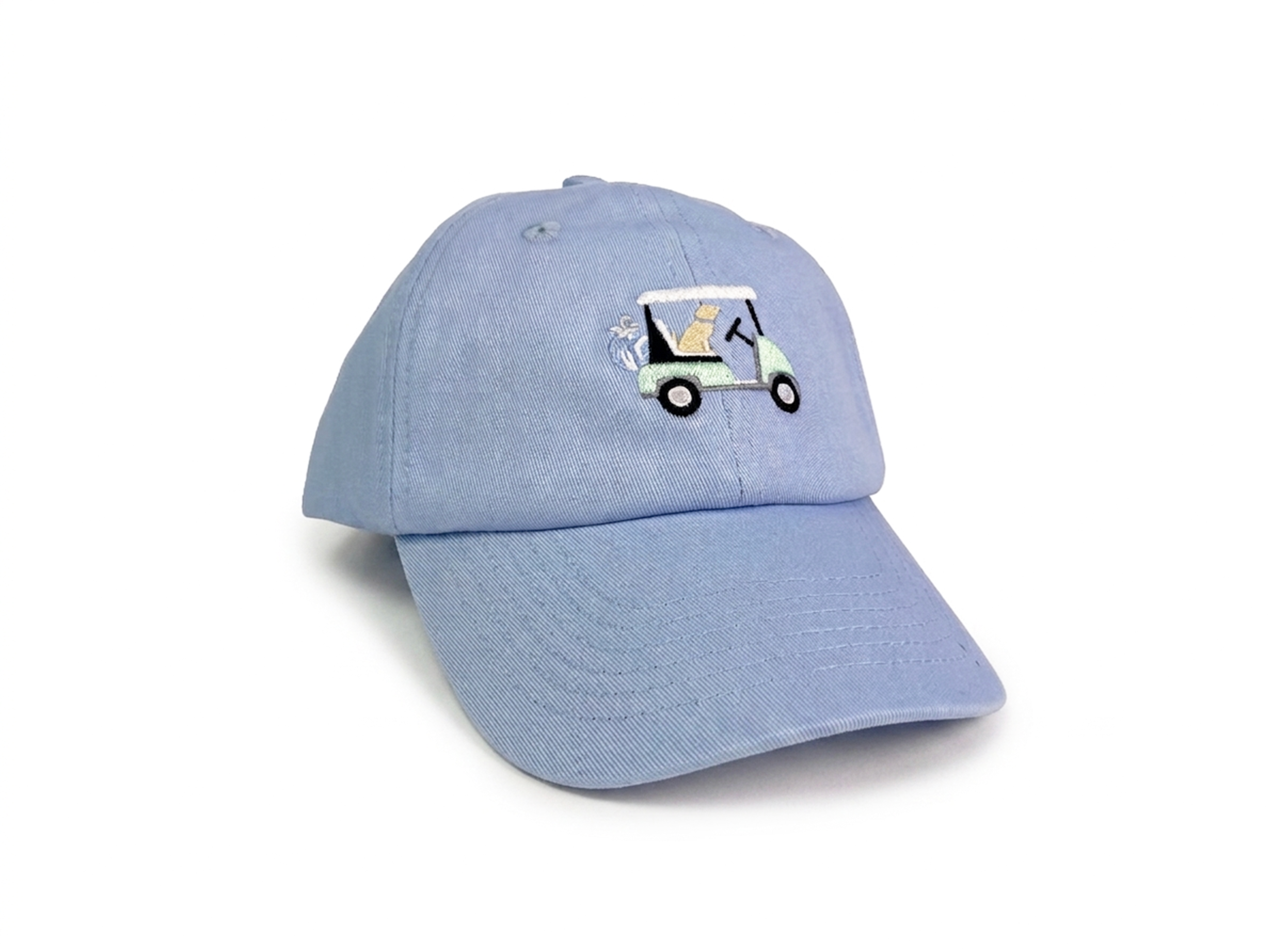 Youth Dog in Golf Cart Baseball Hat