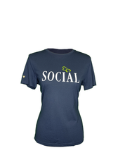 Social Butterfly Ladies Tee