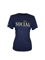 Social Butterfly Ladies Tee