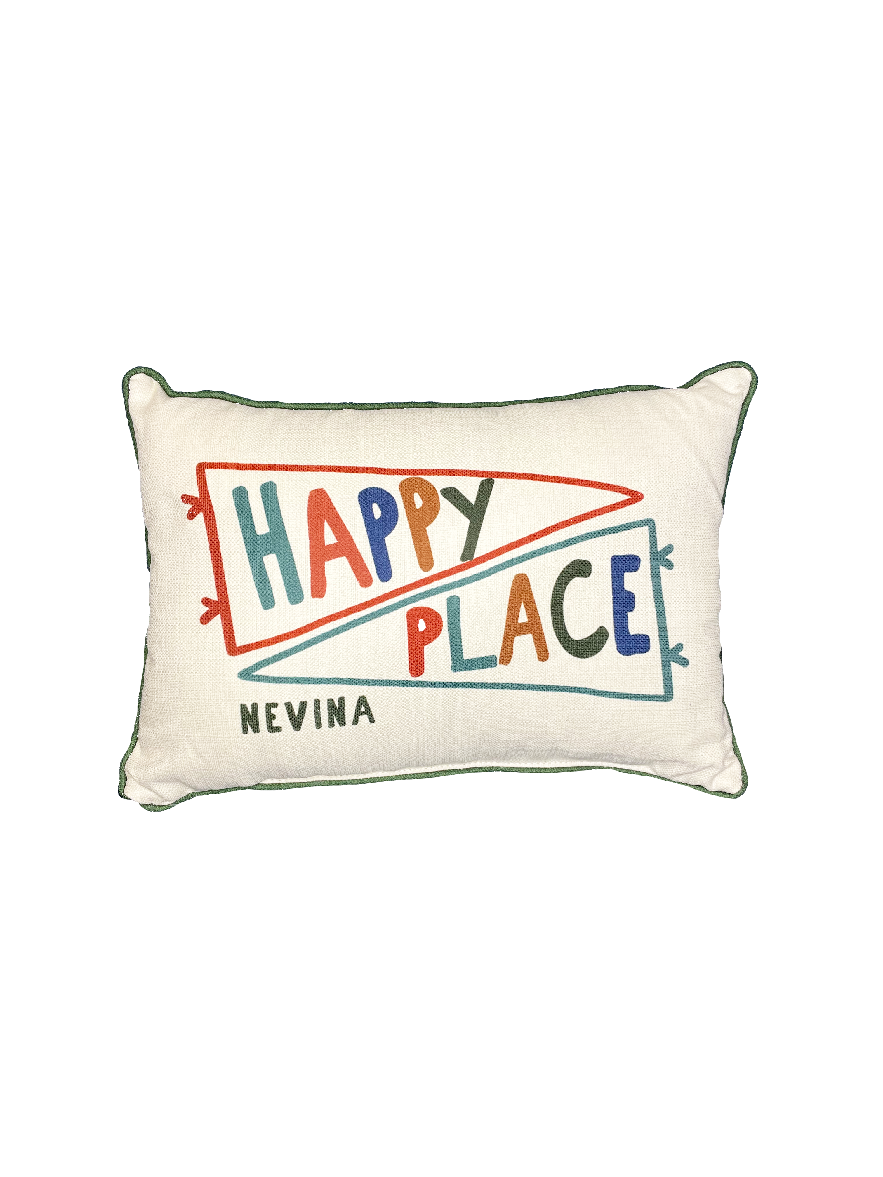 "Happy Place" Trilogy Pillow
