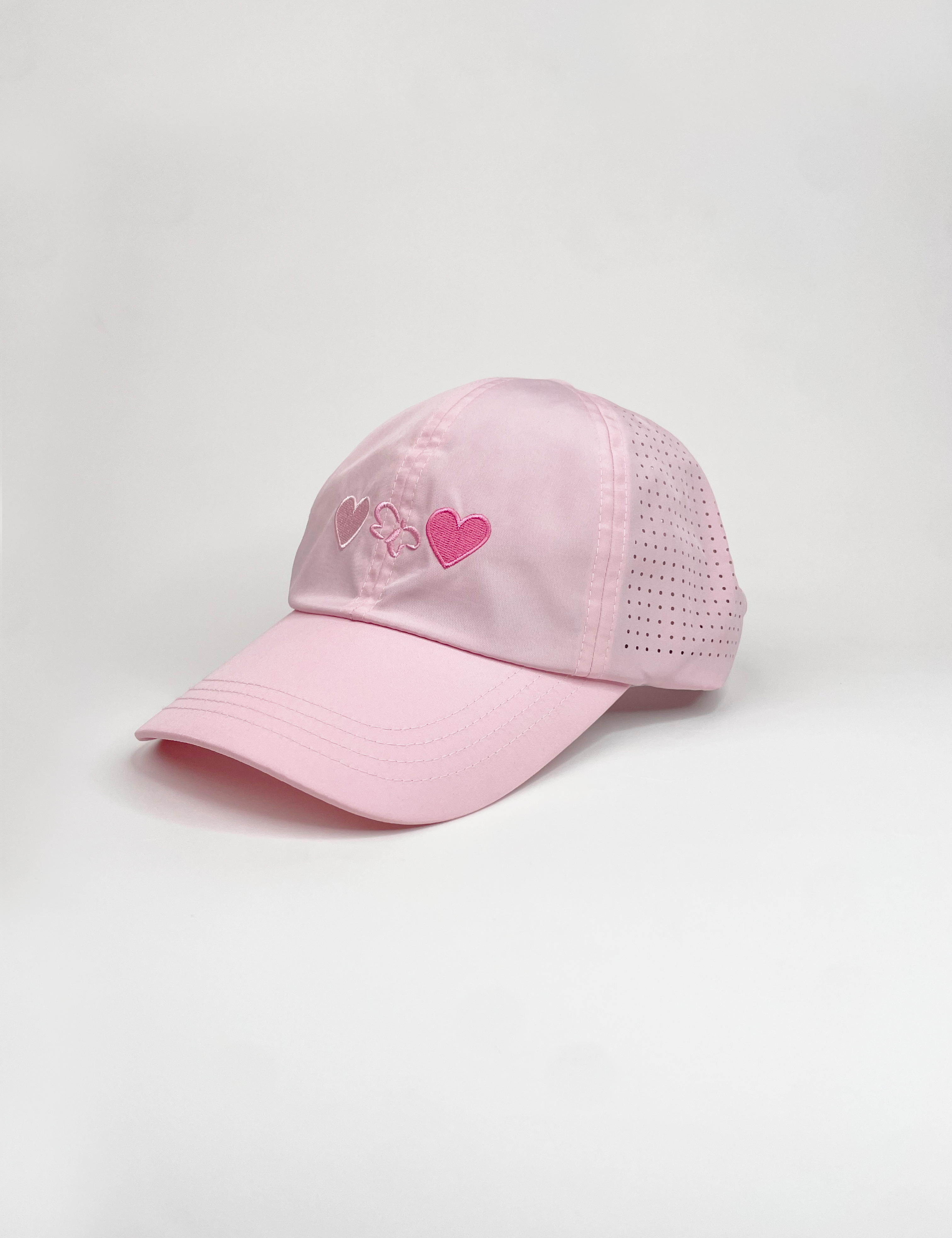 Butterfly & Heart Ponyback Hat