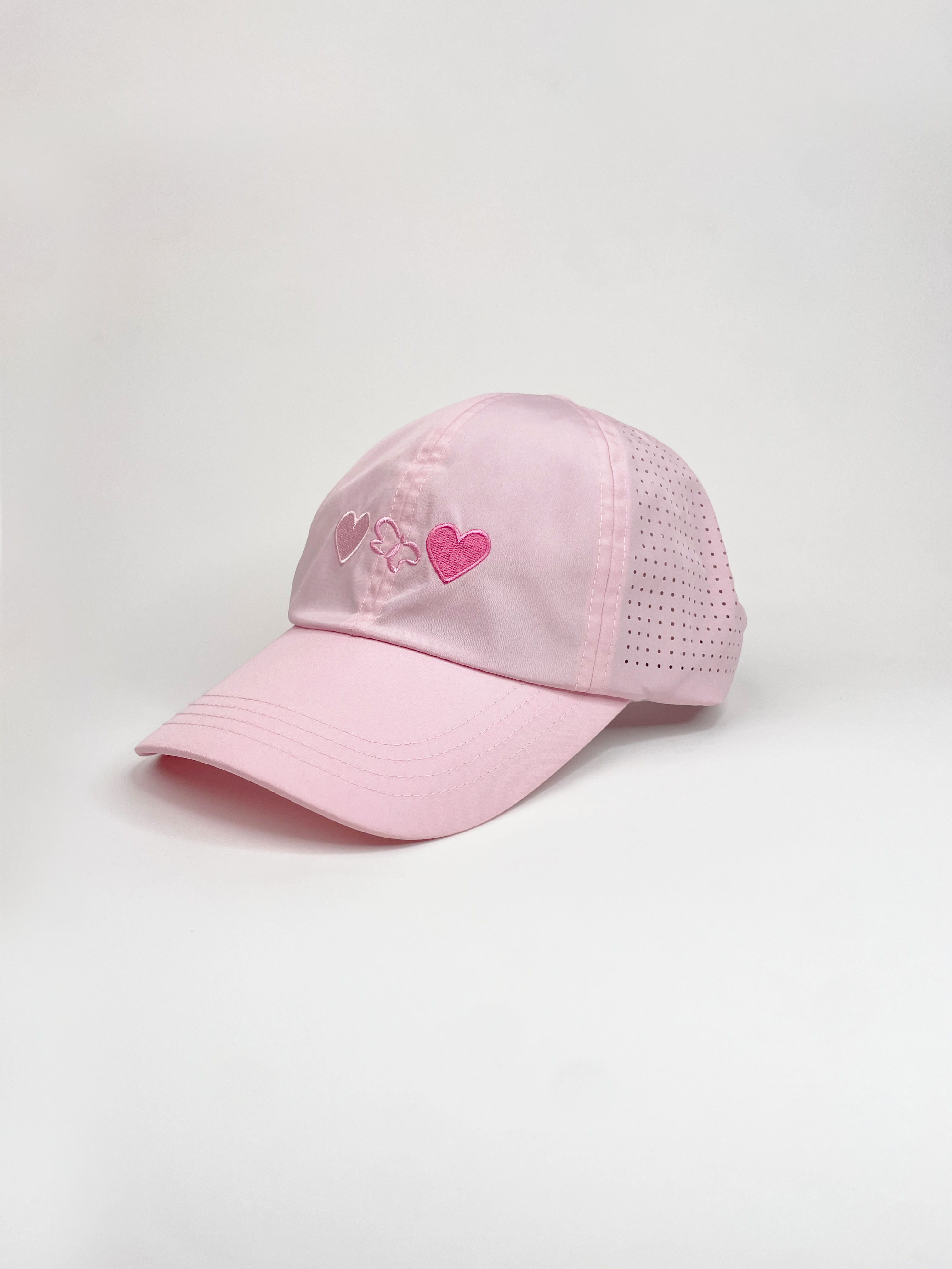 Butterfly & Heart Ponyback Hat