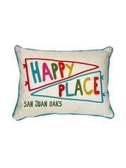 "Happy Place" Trilogy Pillow