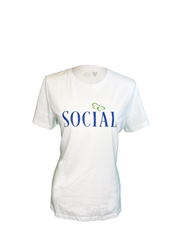 Social Butterfly Ladies Tee