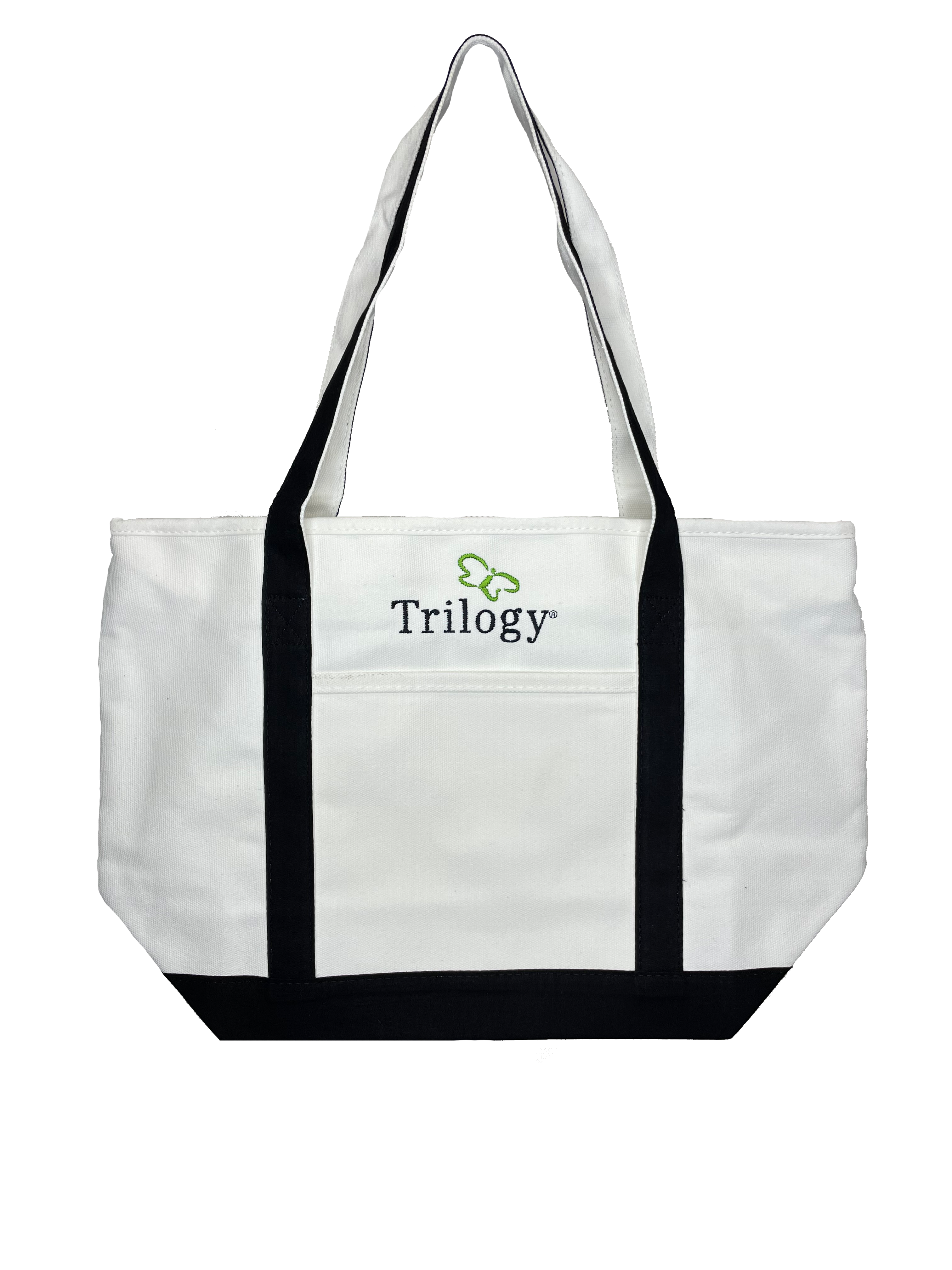 Small white tote bag